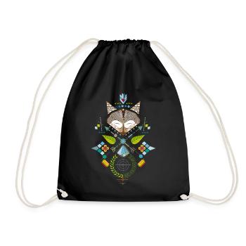 La chasse au renard - Sac de sport léger - noir - Devant