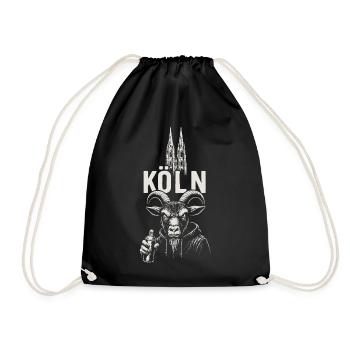 Cathedral City Rebellion - Drawstring Bag - black - Front
