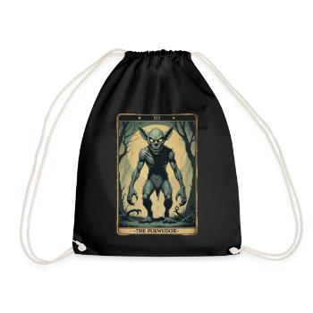 The Pukwudgie Mythological Creatures - Drawstring Bag - black - Front