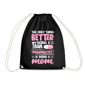 Pharmacist Pharmaceutical Technical - Drawstring Bag - black - Front