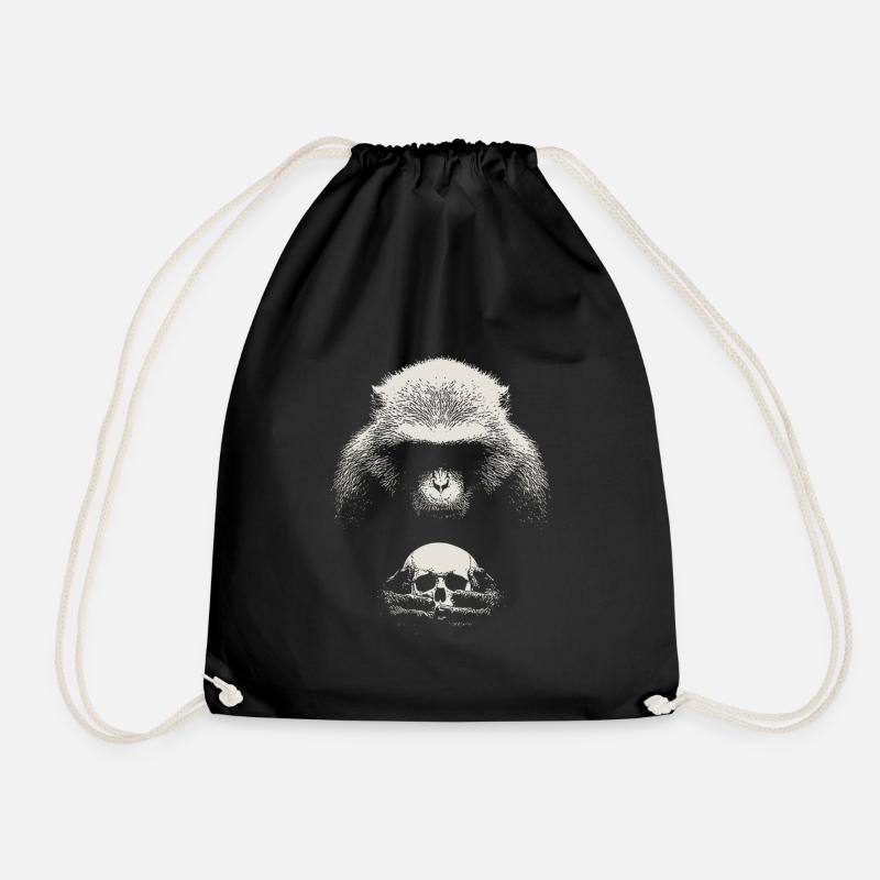 Shakespeare's monkey - Turnbeutel - Schwarz