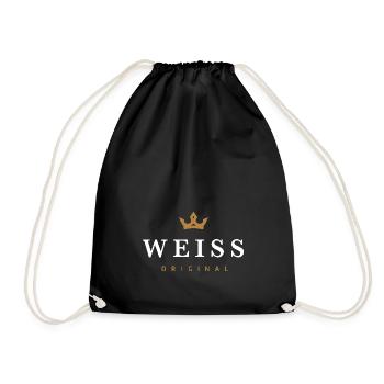 Weiss Original Family Logo - Drawstring Bag - black - Front