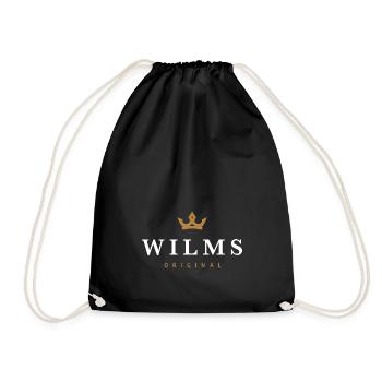 Logo original de la famille Wilms - Sac de sport léger - noir - Devant