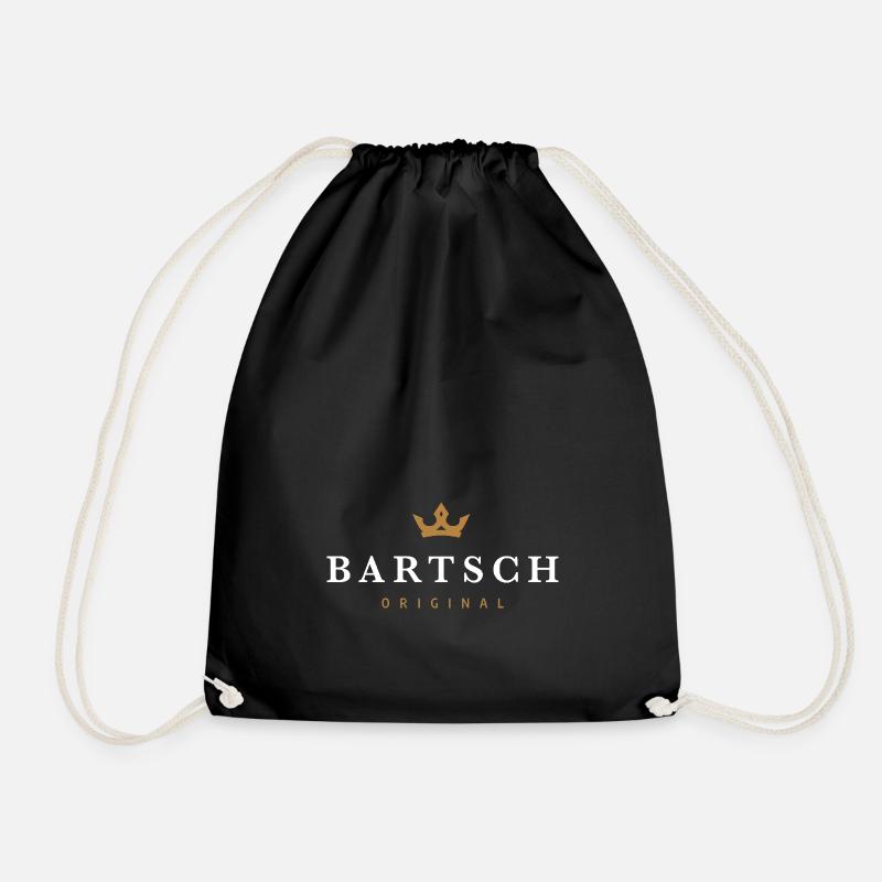 Bartsch Original Familienlogo - Turnbeutel - Schwarz