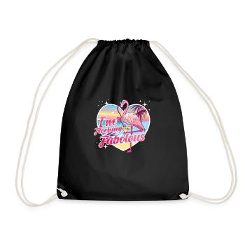 Streaming fabuleux - Sac de sport léger - noir - Devant