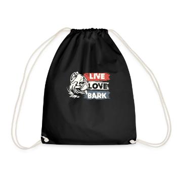 Vivre Love Belle - Sac de sport léger - noir - Devant