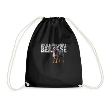 Bouvier bernois - Sac de sport léger - noir - Devant
