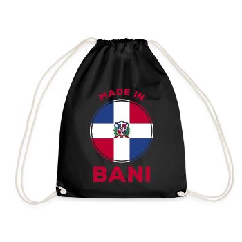 Bani République dominicaine - Sac de sport léger - noir - Devant