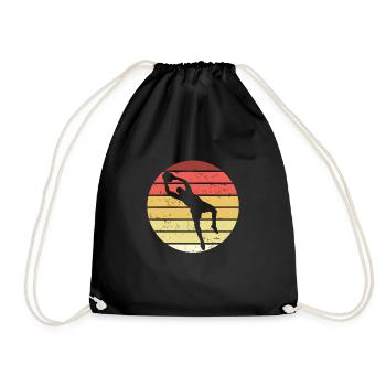 Gardien de but de football handball gardien Goalkeeper - Sac de sport léger - noir - Devant