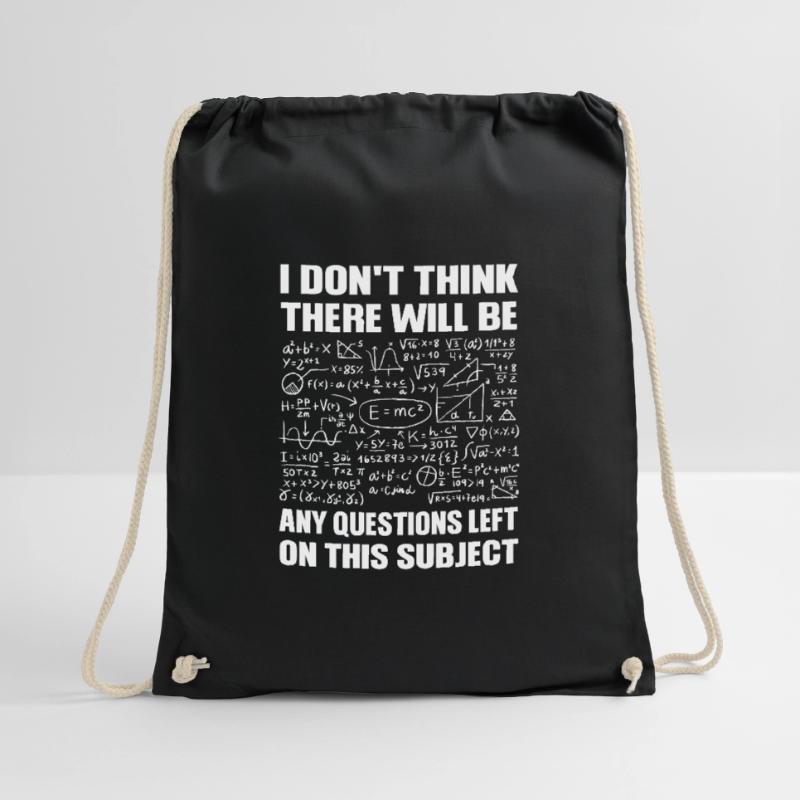Math Math Math Teacher Gift Drawstring Bag