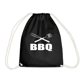 BBQ - Turnbeutel - Schwarz - Vorne