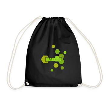 Camouflage Mareike - Drawstring Bag - black - Front