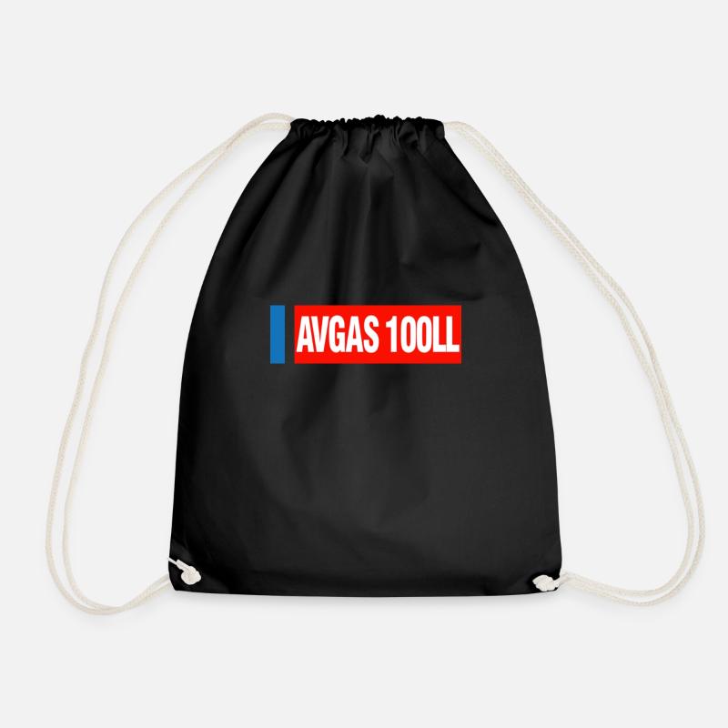 AVGAS Collection - Turnbeutel - Schwarz