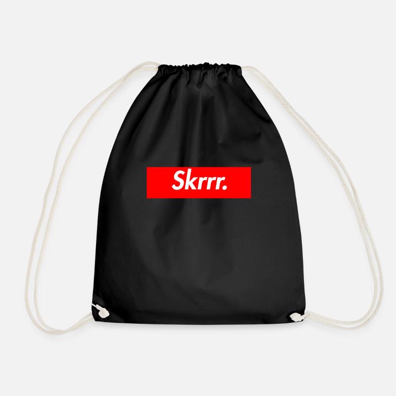 Skrrr. - Turnbeutel - Schwarz