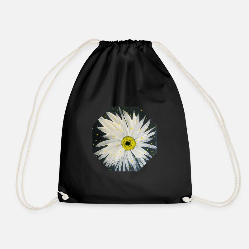 Black and White Design - Turnbeutel - Schwarz