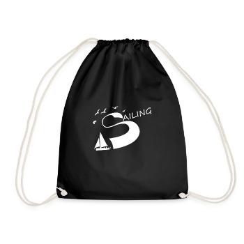 Sailing - Turnbeutel - Schwarz - Vorne