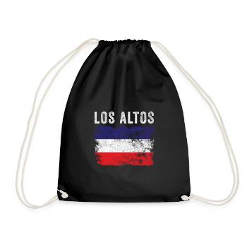 Los Altos Drapeau en détresse Los Altos Drapeau - Sac de sport léger - noir - Devant