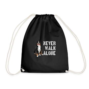 Bouvier bernois - Sac de sport léger - noir - Devant