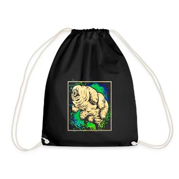 Tardigrade - Drawstring Bag - black - Front