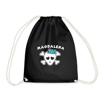 Pirate Lotte Design for Girls and Women - Drawstring Bag - black - Front