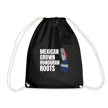 Basketball & Tacos Baseball Tacos Geschenk - Turnbeutel - Schwarz - Vorne