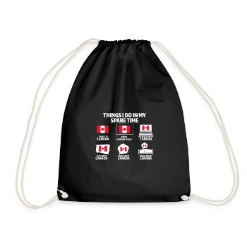 Canada Canada Canada Cadeau - Sac de sport léger - noir - Devant