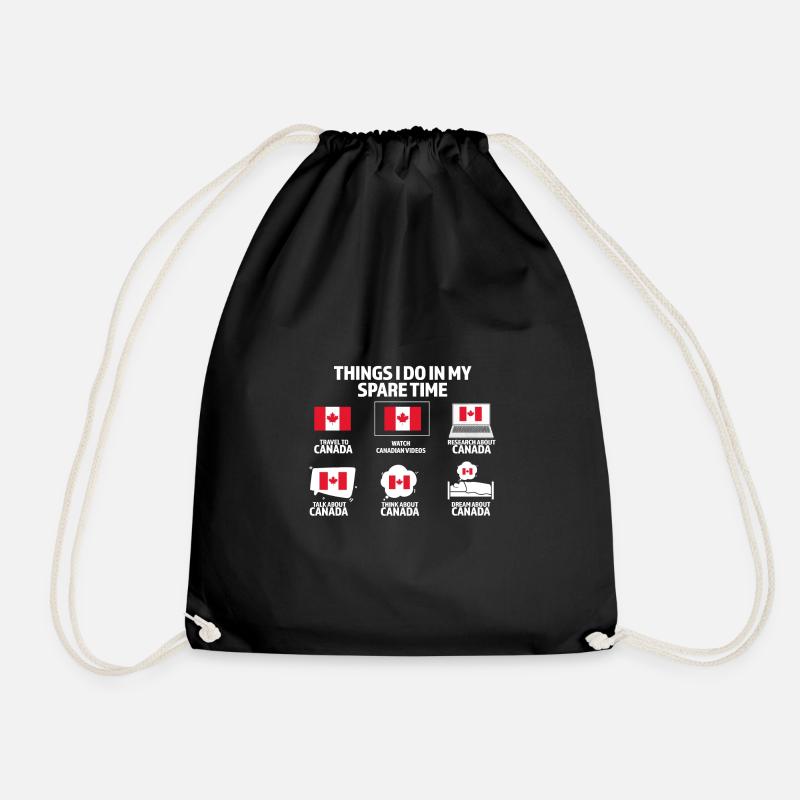 Canada Canada Canada Cadeau - Sac de sport léger - noir