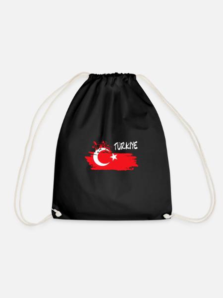 Türkei - Turnbeutel - Schwarz