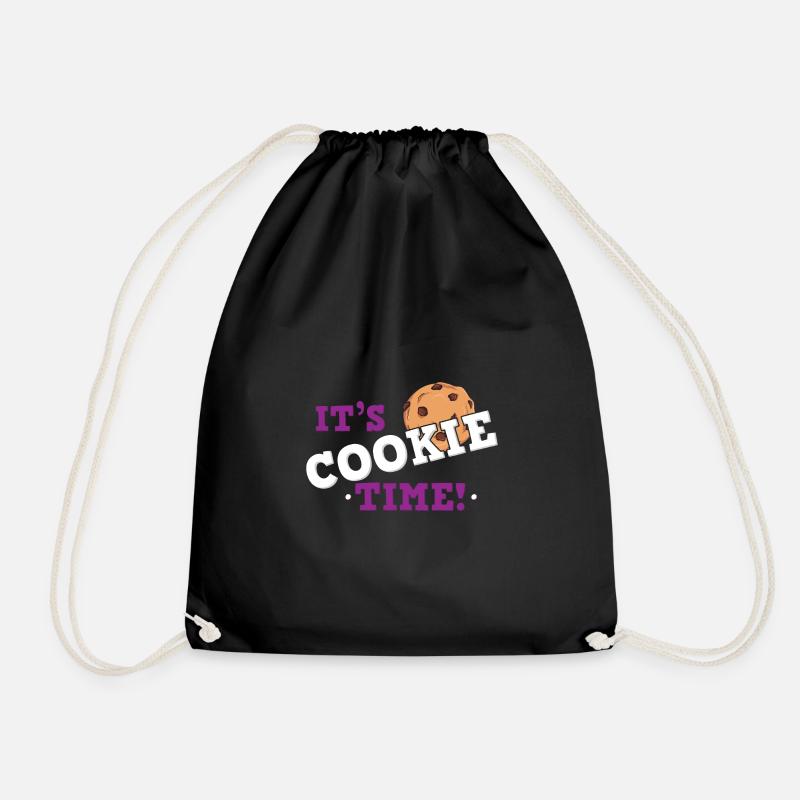 C’est Cookie Time - Cadeau d’amateur de biscuits - Sac de sport léger - noir