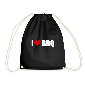 BBQ - Turnbeutel - Schwarz - Vorne