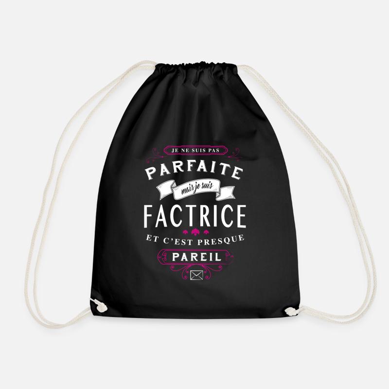 Factrice Parfaite - Sac de sport léger - noir