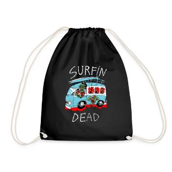 kombi zombie - Sac de sport léger - noir - Devant