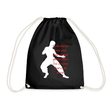 Bruce Lee - le mythe - Sac de sport léger - noir - Devant