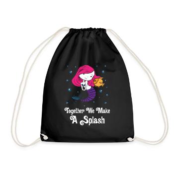 Ensemble, nous faisons sensation - Sac de sport léger - noir - Devant