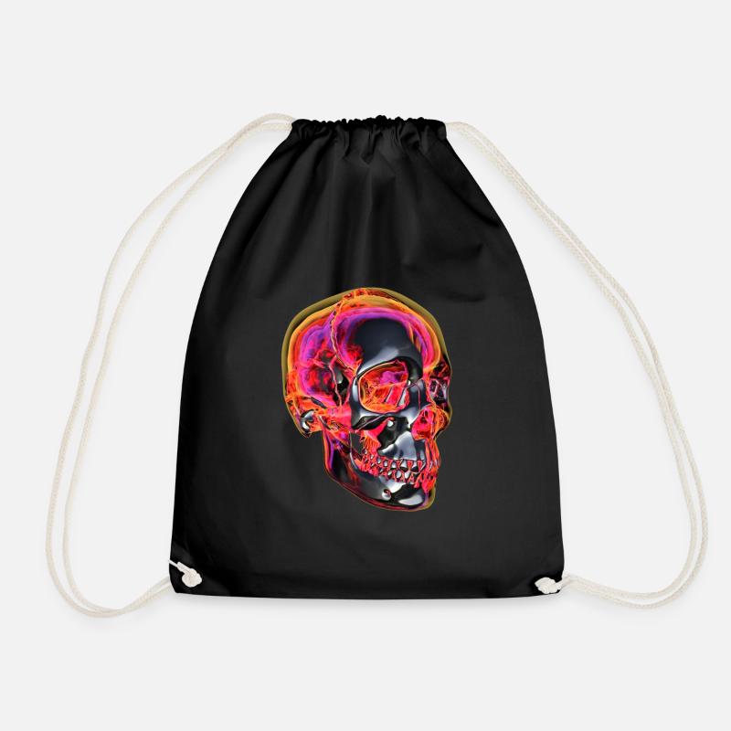 Skull - Turnbeutel - Schwarz