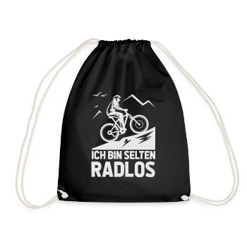 Rarement vélo sans roues vélo de montagne vélo de route vélo - Sac de sport léger - noir - Devant