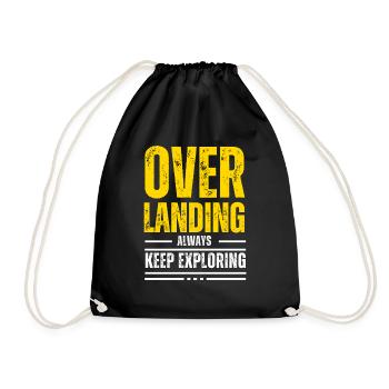 Overlanding Accessories, Overlanding Gear, Offroad - Drawstring Bag - black - Front