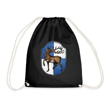 Armoiries Hirsch - Sac de sport léger - noir - Devant