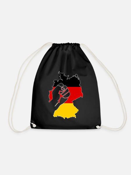 Allemagne RFA drapeau République fédérale cadeau Allemagne - Sac de sport léger - noir