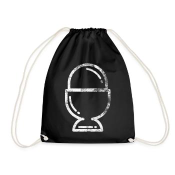 œuf - Sac de sport léger - noir - Devant