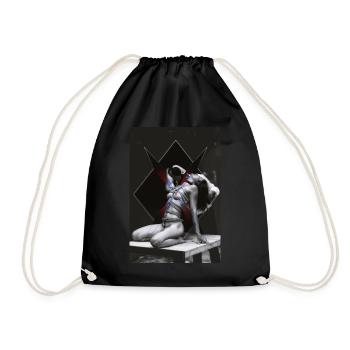 Ars longa by Funkographer - Sac de sport léger - noir - Devant