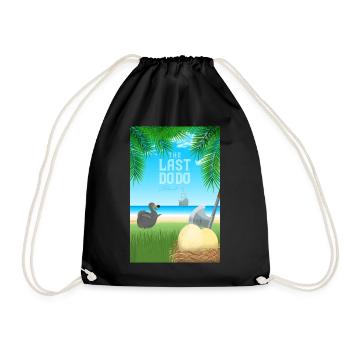 The Last Dodo Mauritius - Le Dernier Dodo Maurice - Drawstring Bag - black - Front