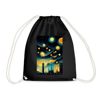 L’avenir riche en étoiles - Sac de sport léger - noir - Devant