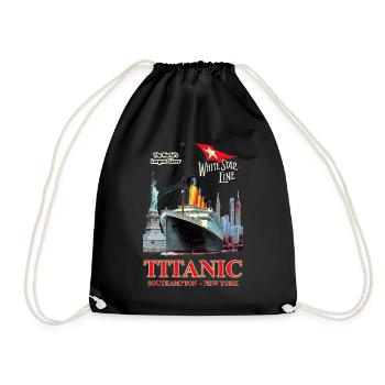 TITANISCHE SCHÖPFUNG Louis RUNEMBERG © Adagp - Turnbeutel - Schwarz - Vorne