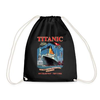 TITANIC SPIRIT Kreation Louis RUNEMBERG © Adagp - Turnbeutel - Schwarz - Vorne