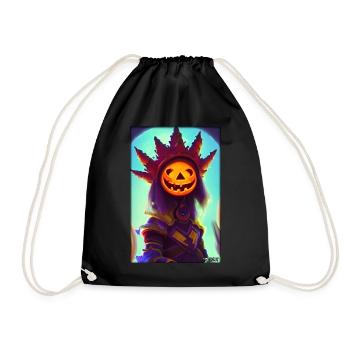 Happy Halloween Pumpkin King Monster - Drawstring Bag - black - Front