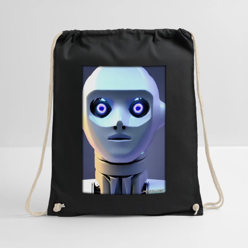 Robot Future Technology Science Android Sac de sport léger