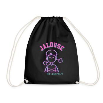 JALOUSE - Sac de sport léger - noir - Devant