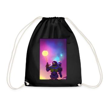 Dandelion Dandelion Asteraceae Flower Spring - Drawstring Bag - black - Front