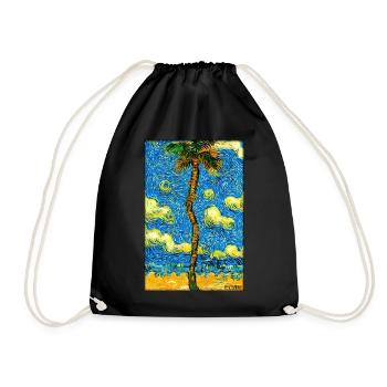 Palm Beach Holiday Summer Sun Sea Travel Holidays - Sac de sport léger - noir - Devant
